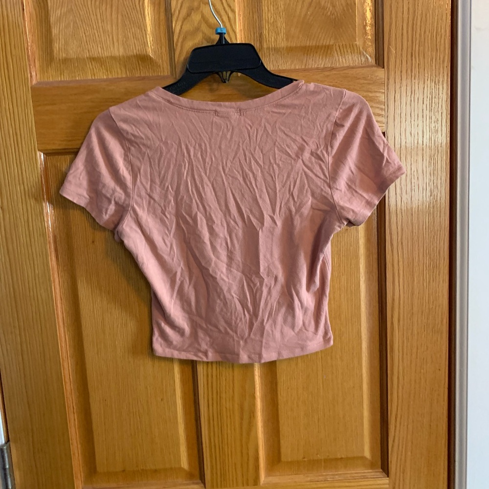 Girly crap top  T shirt Vintage used  AS - IS  Sz XS 14x12 inch